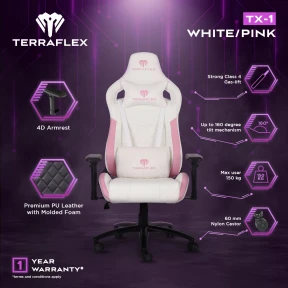 TX  1 White Pink